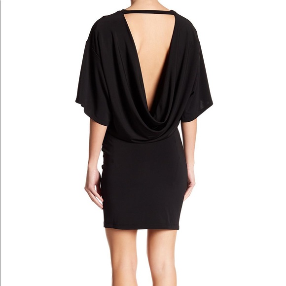 Kendall and Kylie open back cutout dress black - Picture 2 of 2